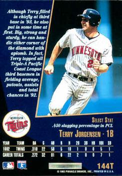 Terry Jorgensen  baseball card collectible - Main Image 2