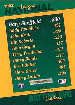 Gary Sheffield  baseball card collectible - Main Image 2