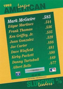 Mark McGwire  baseball card collectible - Main Image 2