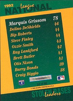 Marquis Grissom  baseball card collectible - Main Image 2