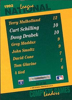 Curt Schilling / Doug Drabek  baseball card collectible - Main Image 2
