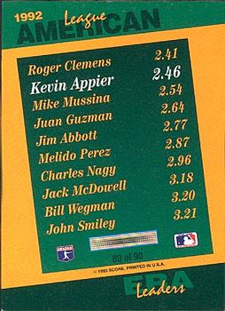 Kevin Appier  baseball card collectible - Main Image 2
