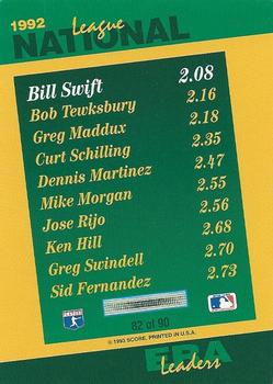 Bill Swift  baseball card collectible - Main Image 2
