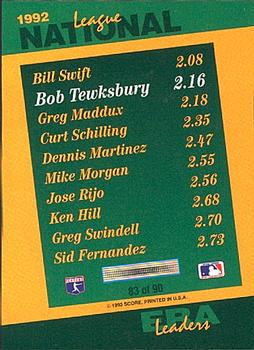 Bob Tewksbury  baseball card collectible - Main Image 2