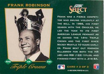 Frank Robinson  baseball card collectible - Main Image 2