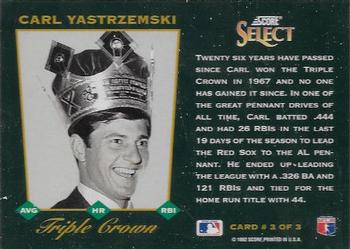 Carl Yastrzemski  baseball card collectible - Main Image 2