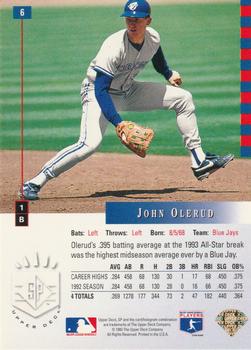 John Olerud  baseball card collectible - Main Image 2