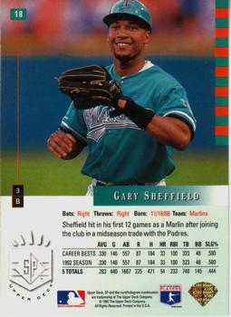 Gary Sheffield  baseball card collectible - Main Image 2