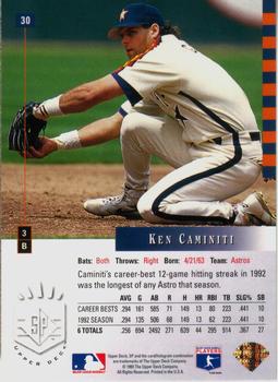 Ken Caminiti  baseball card collectible - Main Image 2