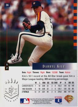 Darryl Kile  baseball card collectible - Main Image 2