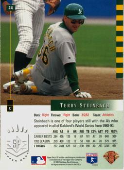 Terry Steinbach  baseball card collectible - Main Image 2