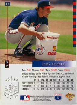 John Smoltz  baseball card collectible - Main Image 2