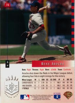 Rene Arocha  baseball card collectible - Main Image 2