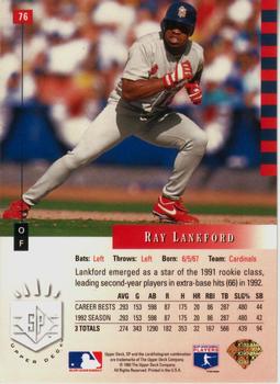Ray Lankford  baseball card collectible - Main Image 2