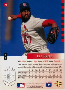 Lee Smith  baseball card collectible - Main Image 2