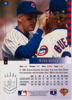 Mark Grace  baseball card collectible - Main Image 2