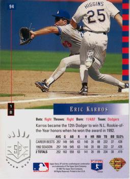 Eric Karros  baseball card collectible - Main Image 2