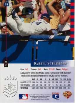 Darryl Strawberry  baseball card collectible - Main Image 2