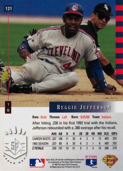 Reggie Jefferson  baseball card collectible - Main Image 2