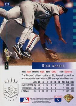 Rich Amaral  baseball card collectible - Main Image 2