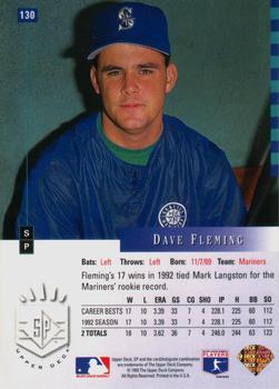 Dave Fleming  baseball card collectible - Main Image 2