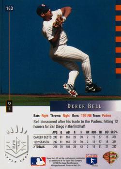 Derek Bell  baseball card collectible - Main Image 2