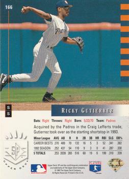 Ricky Gutierrez  baseball card collectible - Main Image 2