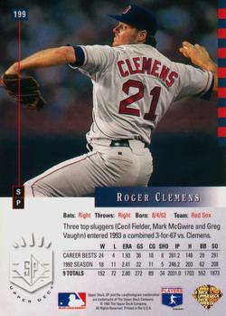 Roger Clemens  baseball card collectible - Main Image 2