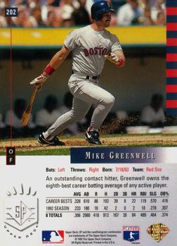 Mike Greenwell  baseball card collectible - Main Image 2