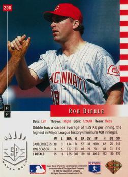 Rob Dibble  baseball card collectible - Main Image 2