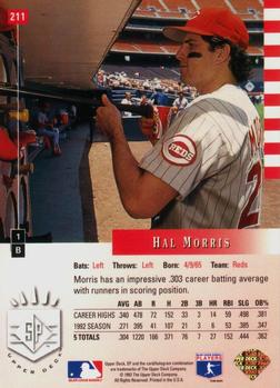 Hal Morris  baseball card collectible - Main Image 2