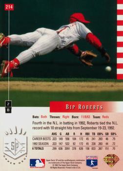 Bip Roberts  baseball card collectible - Main Image 2