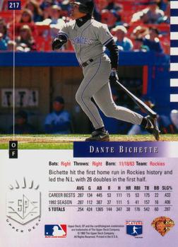 Dante Bichette  baseball card collectible - Main Image 2
