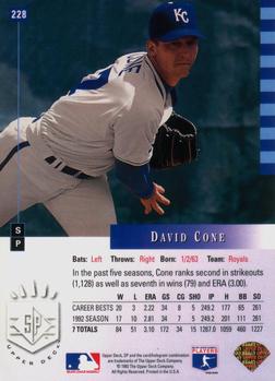 David Cone  baseball card collectible - Main Image 2