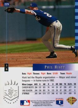 Phil Hiatt  baseball card collectible - Main Image 2