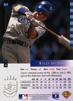Wally Joyner  baseball card collectible - Main Image 2