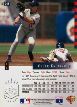 Chuck Knoblauch  baseball card collectible - Main Image 2