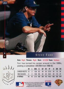 Steve Farr  baseball card collectible - Main Image 2