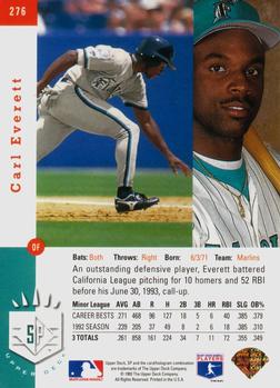 Carl Everett  baseball card collectible - Main Image 2