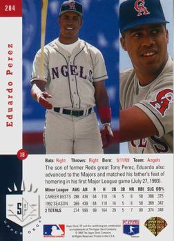 Eduardo Perez  baseball card collectible - Main Image 2