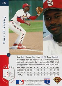 Dmitri Young  baseball card collectible - Main Image 2