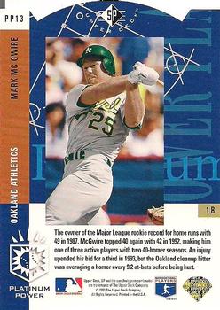 Mark McGwire  baseball card collectible - Main Image 2