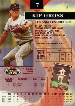 Kip Gross  baseball card collectible - Main Image 2
