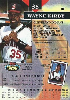 Wayne Kirby  baseball card collectible - Main Image 2
