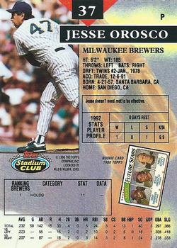 Jesse Orosco  baseball card collectible - Main Image 2