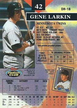 Gene Larkin  baseball card collectible - Main Image 2