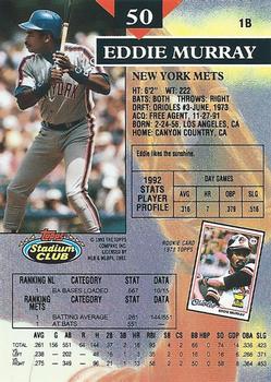 Eddie Murray  baseball card collectible - Main Image 2