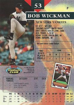 Bob Wickman  baseball card collectible - Main Image 2