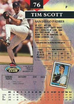 Tim Scott  baseball card collectible - Main Image 2