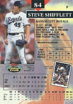 Steve Shifflett  baseball card collectible - Main Image 2